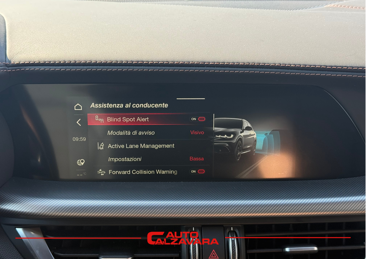 Alfa Romeo Stelvio 2.2 Turbodiesel 210 CV AT8 Q4 Intensa / ROSSO ETNA / R7E02081