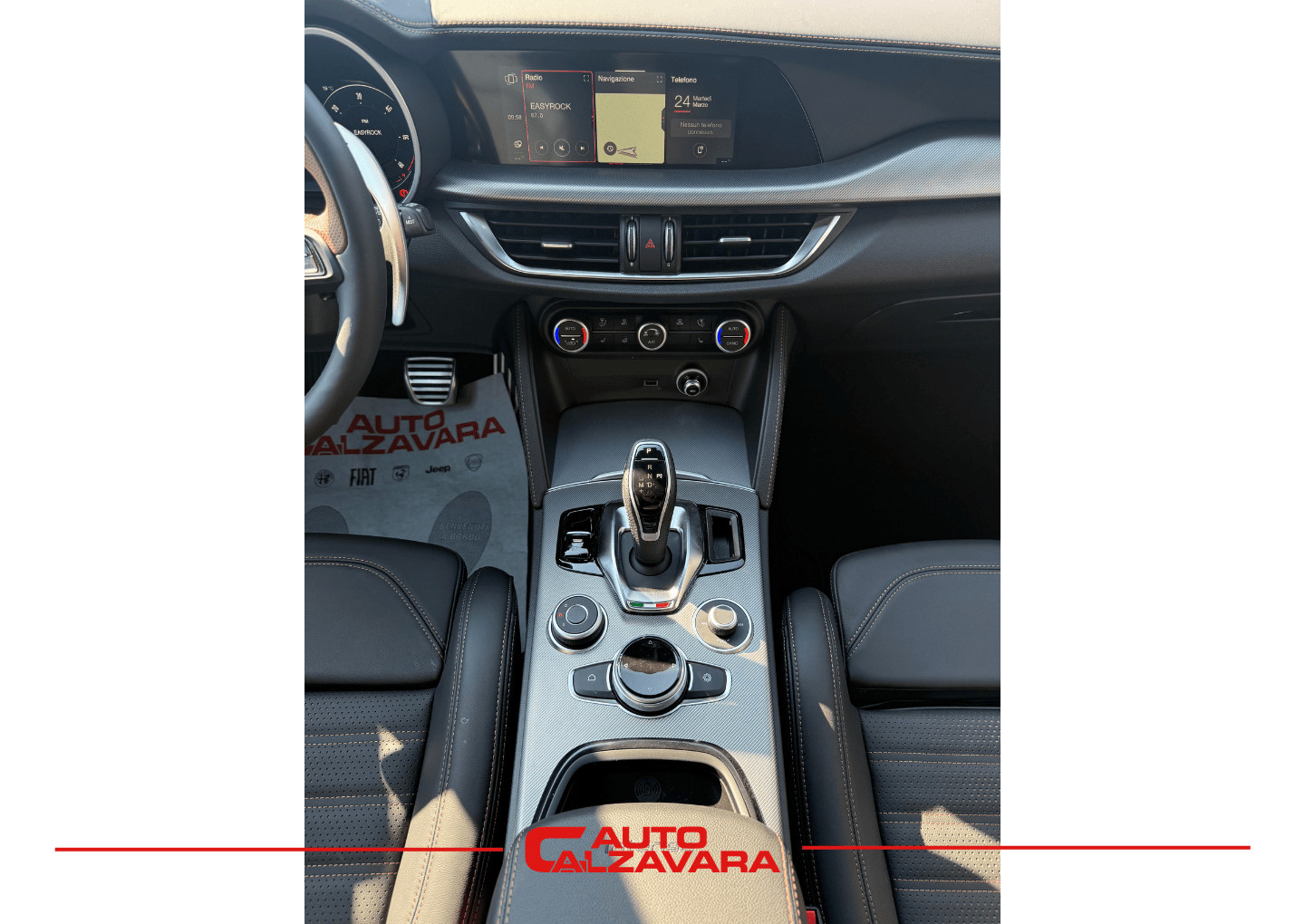 Alfa Romeo Stelvio 2.2 Turbodiesel 210 CV AT8 Q4 Intensa / ROSSO ETNA / R7E02289