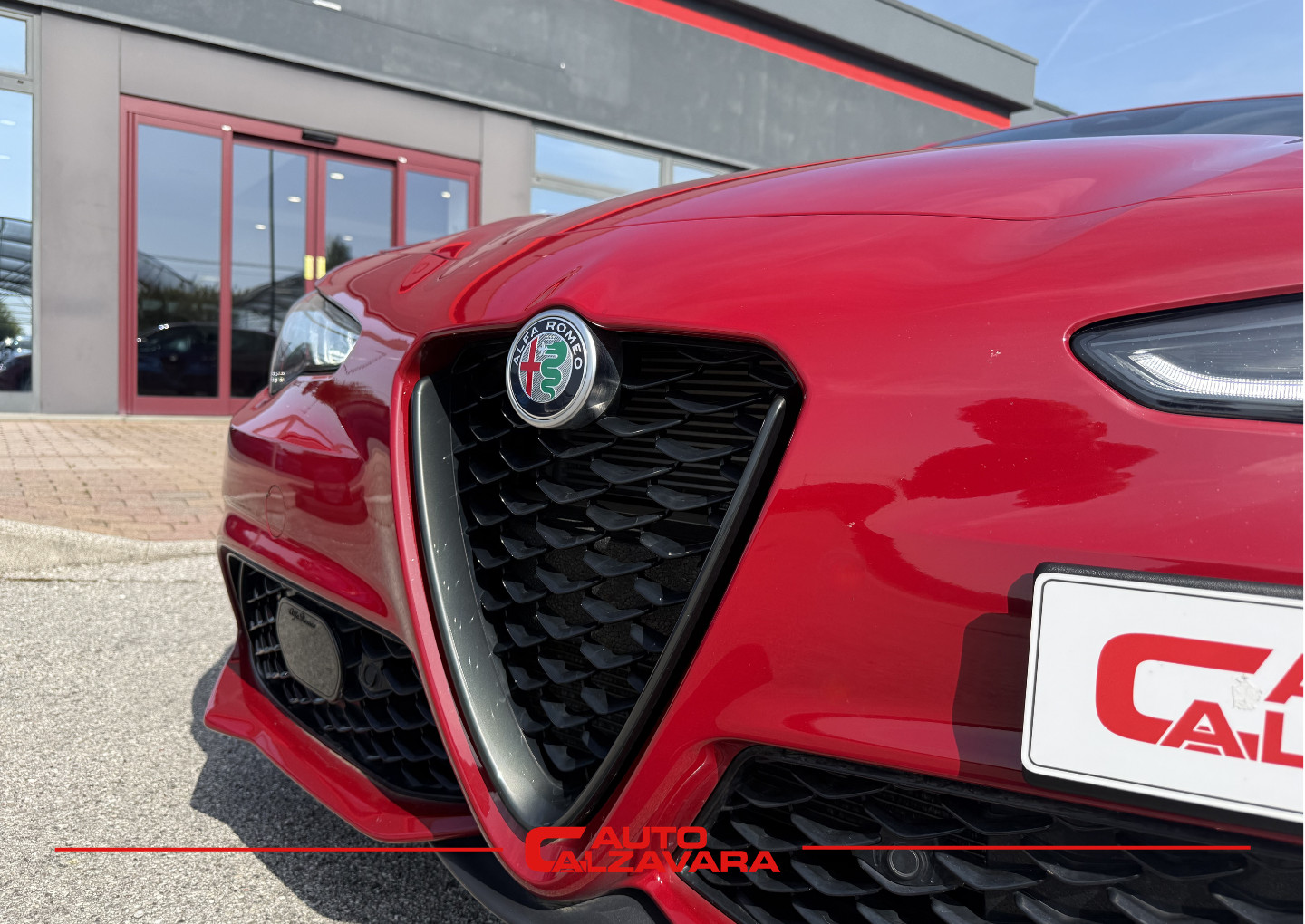 Alfa Romeo Giulia 2.0 Turbo 280 CV AT8 AWD Q4 Competizione / ROSSO ALFA / P7675721