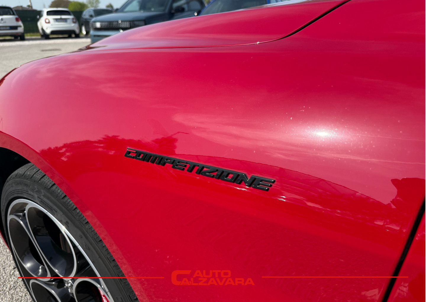 Alfa Romeo Giulia 2.0 Turbo 280 CV AT8 AWD Q4 Competizione / ROSSO ALFA / P7675721