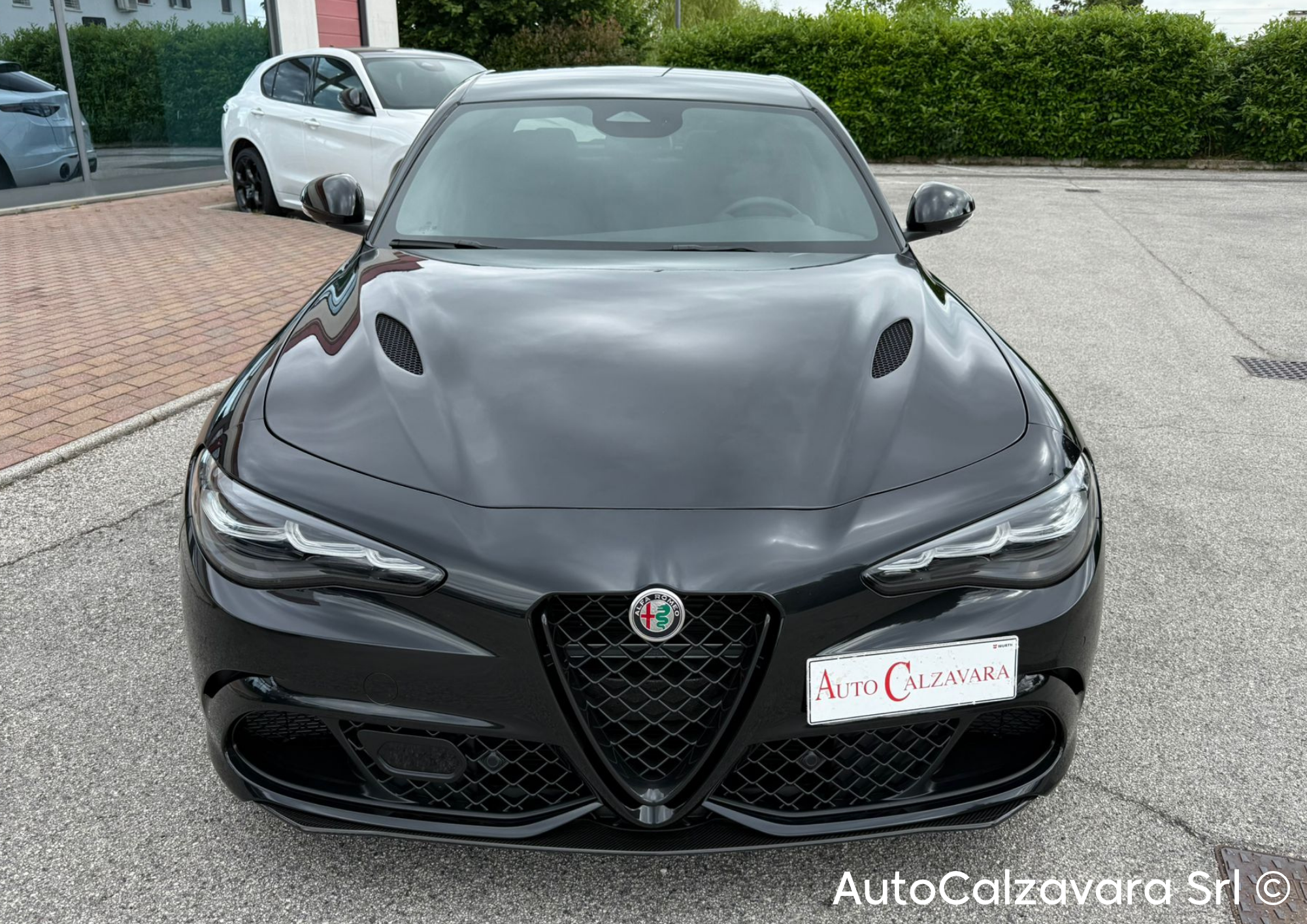 Alfa Romeo Giulia 2.9 V6 Bi-Turbo AT8 Quadrifoglio / NERO VULCANO / R7691018