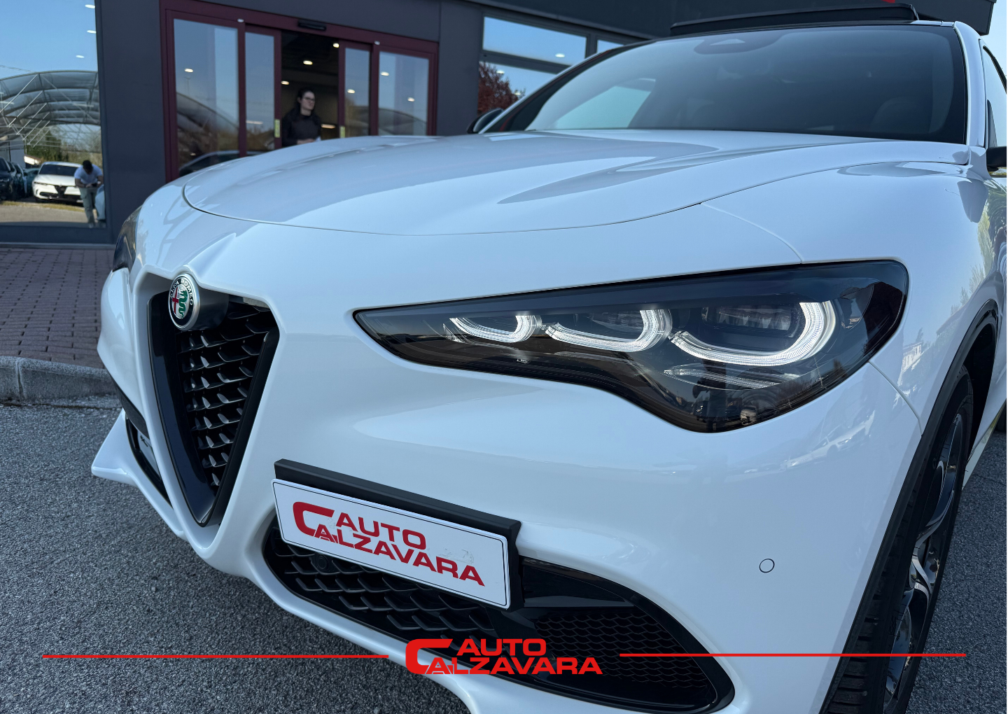 Alfa Romeo Stelvio 2.2 Turbodiesel 210 CV AT8 Q4 Veloce / BIANCO ALFA / R7E01286