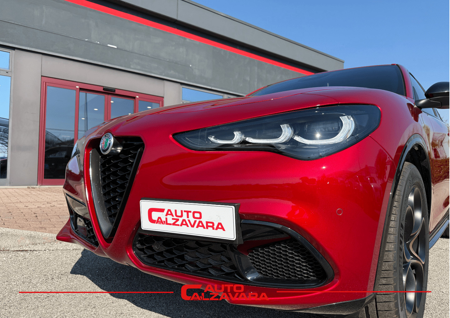 Alfa Romeo Stelvio 2.2 Turbodiesel 210 CV AT8 Q4 Intensa / ROSSO ETNA / R7E02289