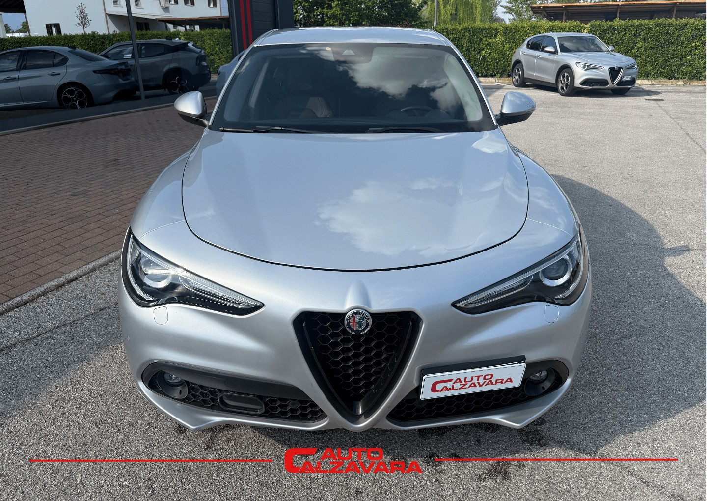 Alfa Romeo Stelvio 2.2 Turbodiesel 210 CV AT8 Q4 Veloce / GRIGIO SILVERSTONE / GE990KF