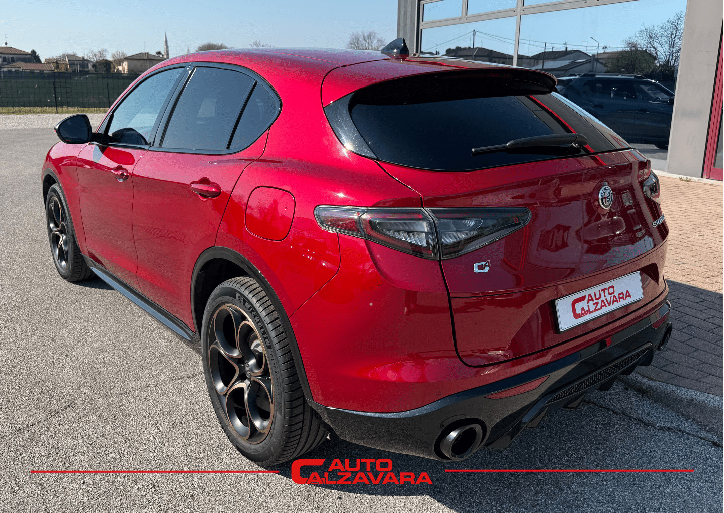Alfa Romeo Stelvio 2.2 Turbodiesel 210 CV AT8 Q4 Intensa / ROSSO ETNA / R7E02289