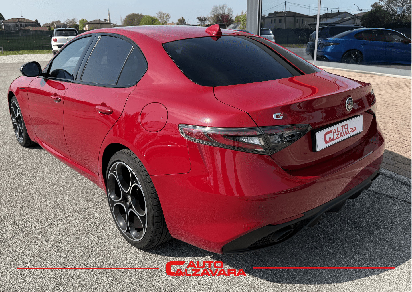 Alfa Romeo Giulia 2.0 Turbo 280 CV AT8 AWD Q4 Competizione / ROSSO ALFA / P7675721