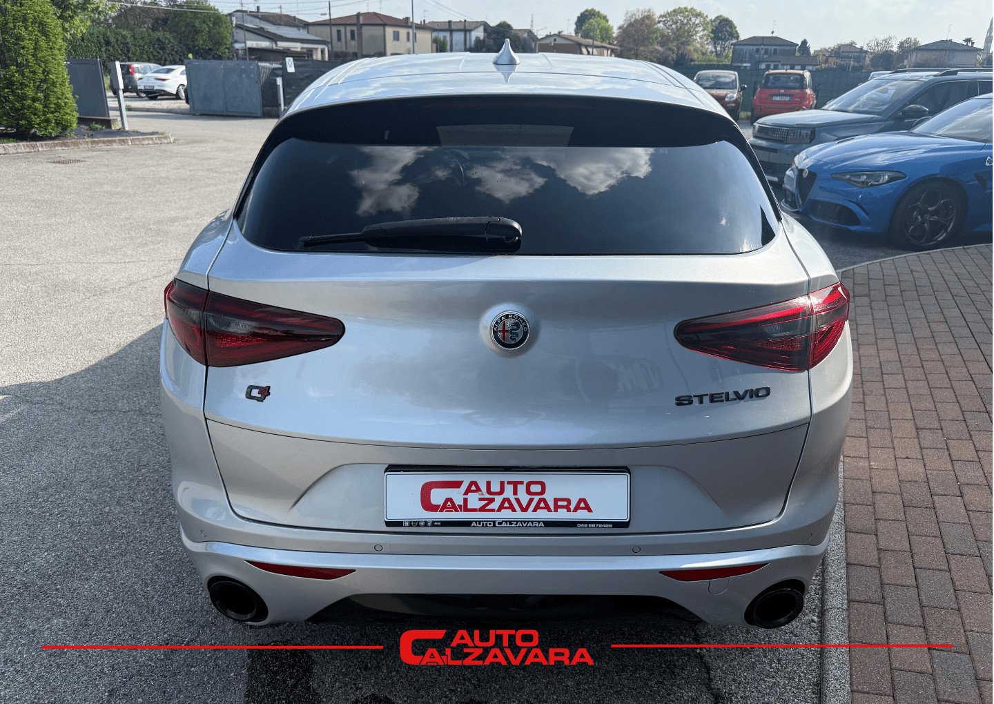 Alfa Romeo Stelvio 2.2 Turbodiesel 210 CV AT8 Q4 Veloce / GRIGIO SILVERSTONE / GE990KF