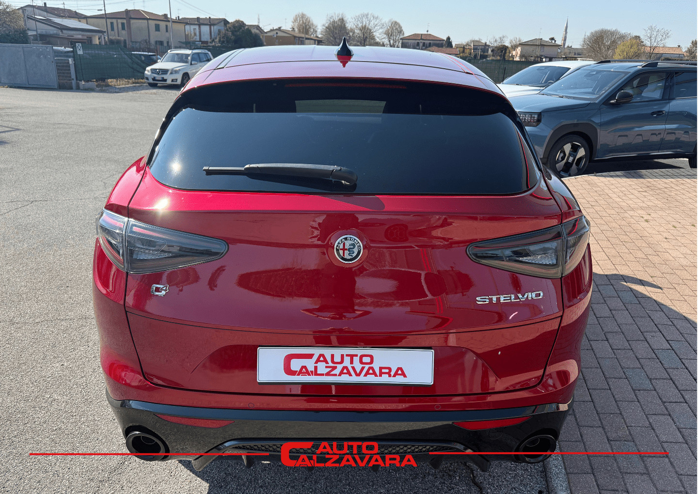 Alfa Romeo Stelvio 2.2 Turbodiesel 210 CV AT8 Q4 Intensa / ROSSO ETNA / R7E02289