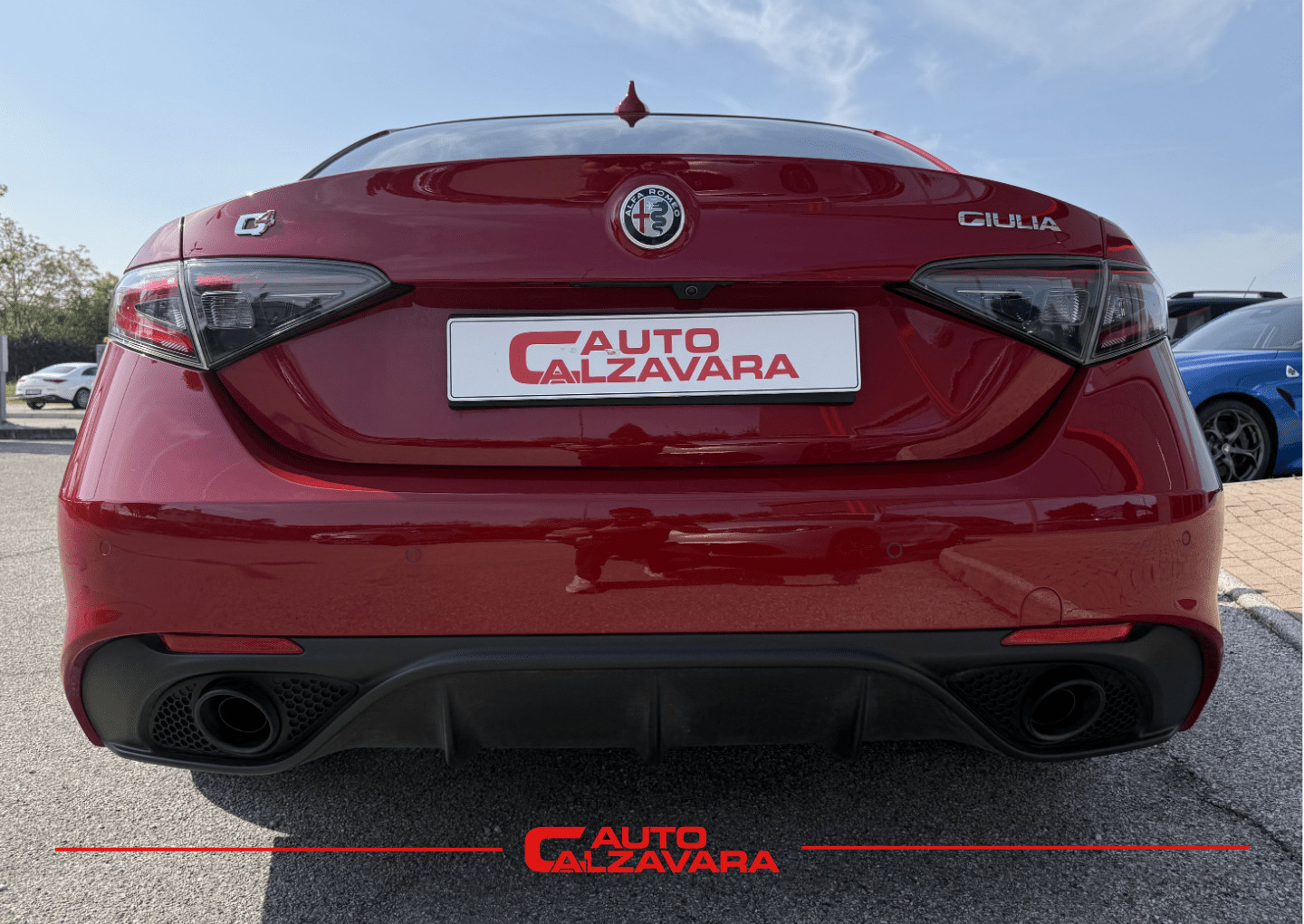 Alfa Romeo Giulia 2.0 Turbo 280 CV AT8 AWD Q4 Competizione / ROSSO ALFA / P7675721