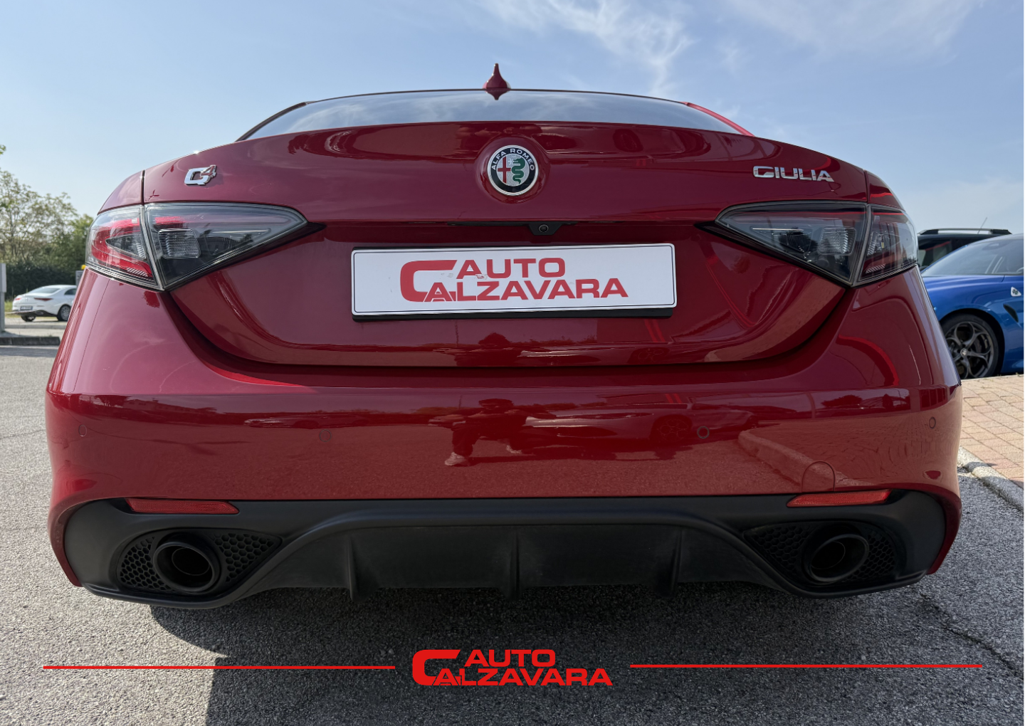Alfa Romeo Giulia 2.0 Turbo 280 CV AT8 AWD Q4 Competizione / ROSSO ALFA / P7675721