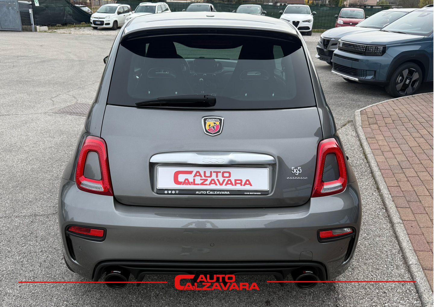 500 Abarth 595 1.4 Turbo T-Jet 165 CV Turismo / GRIGIO POMPEI METALIZZATO / GK425MV
