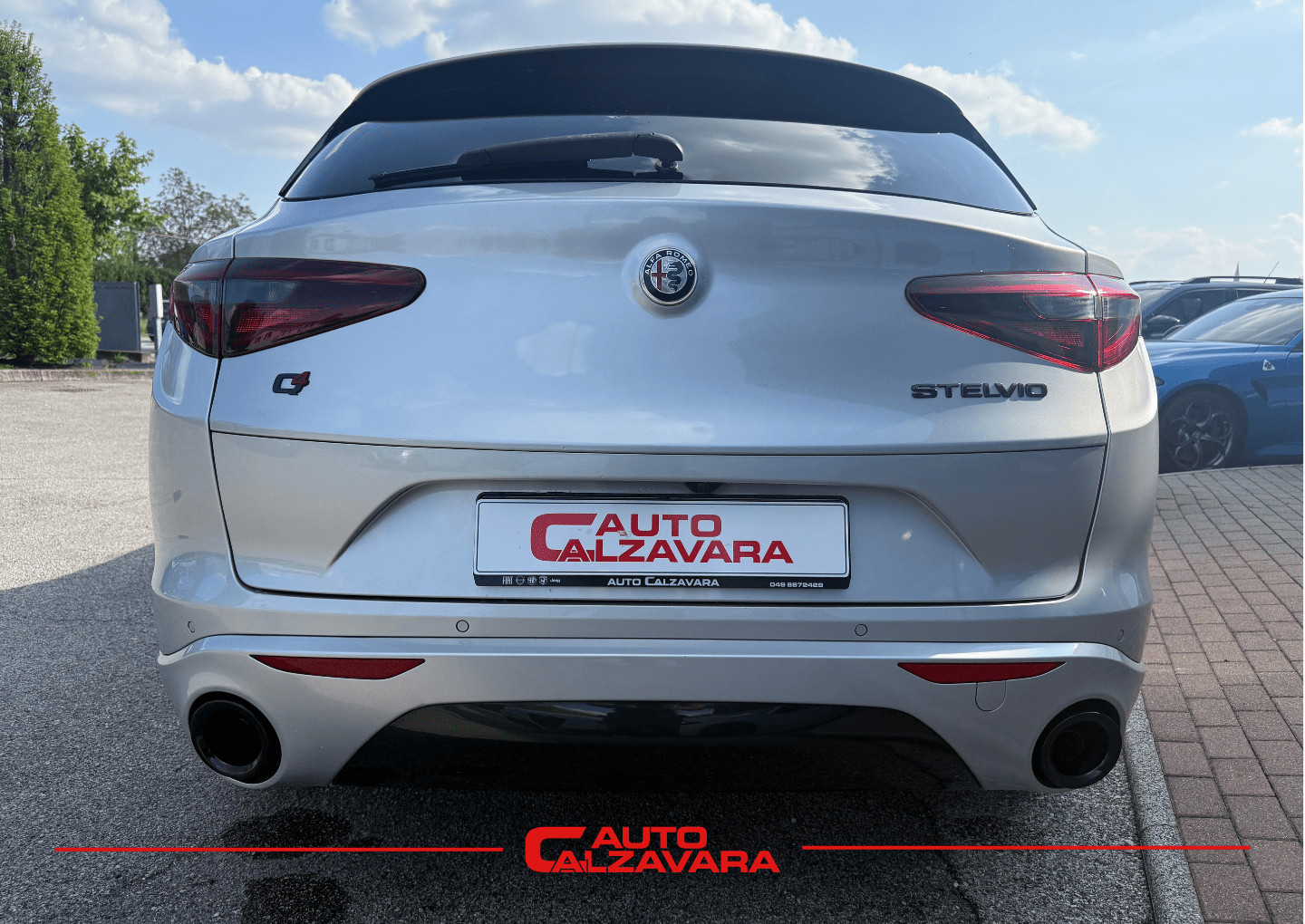 Alfa Romeo Stelvio 2.2 Turbodiesel 210 CV AT8 Q4 Veloce / GRIGIO SILVERSTONE / GE990KF