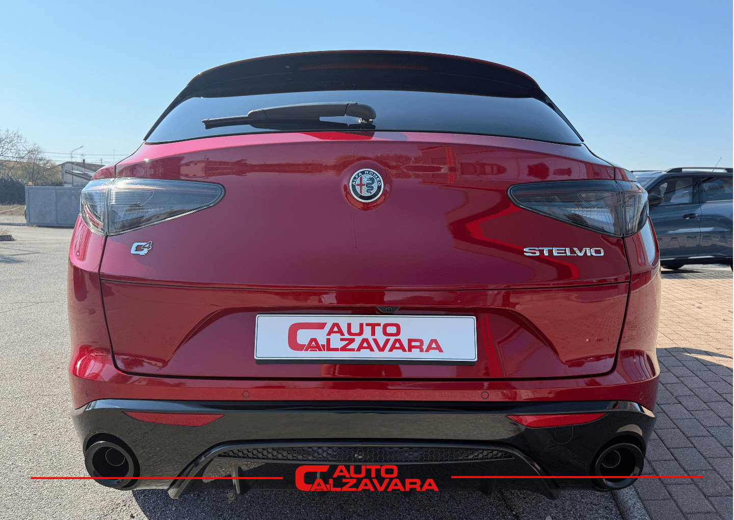 Alfa Romeo Stelvio 2.2 Turbodiesel 210 CV AT8 Q4 Intensa / ROSSO ETNA / R7E02289