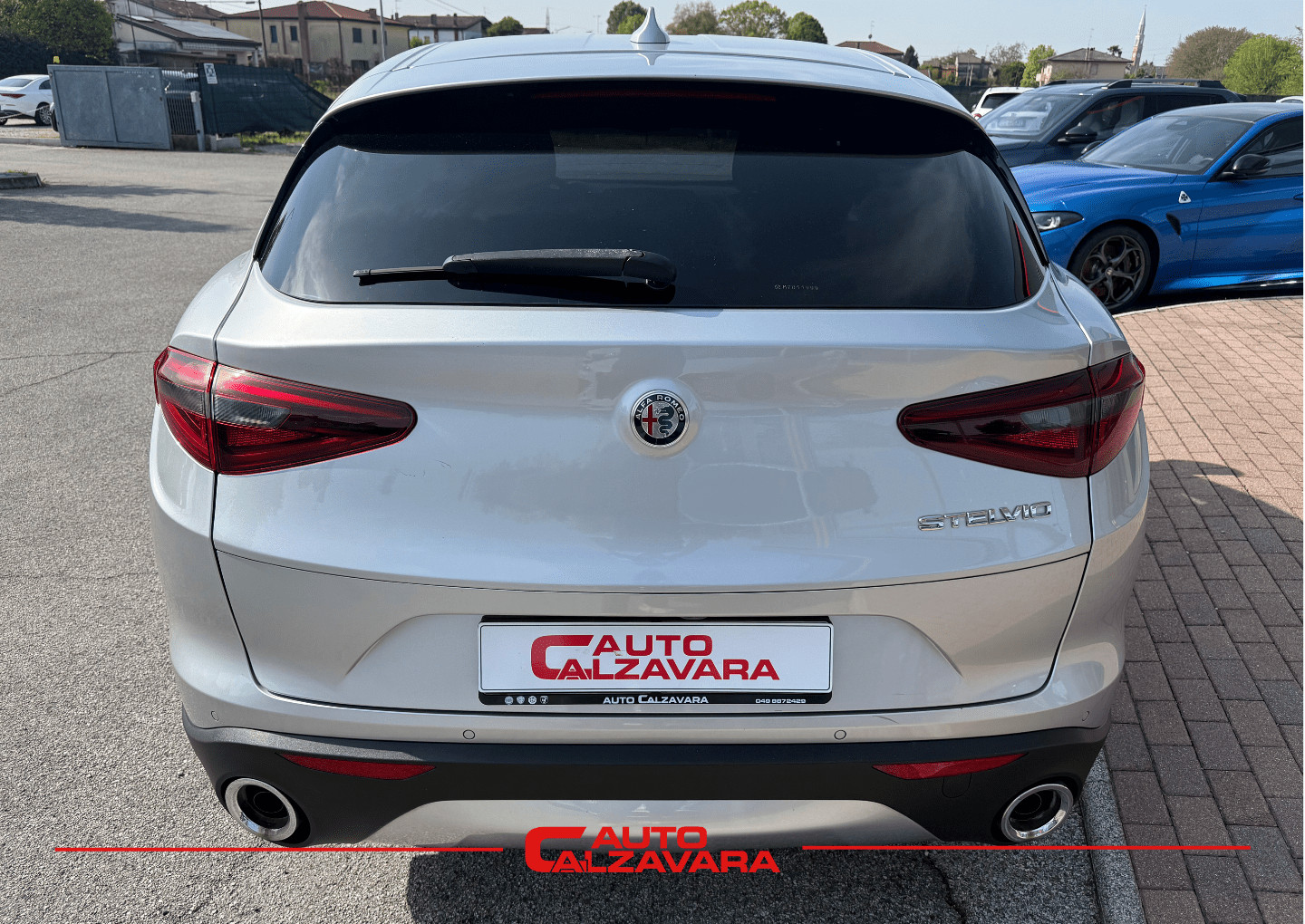 Alfa Romeo Stelvio 2.2 Turbodiesel 160 CV AT8 RWD Business / GRIGIO SILVERSTONE / GD514NN