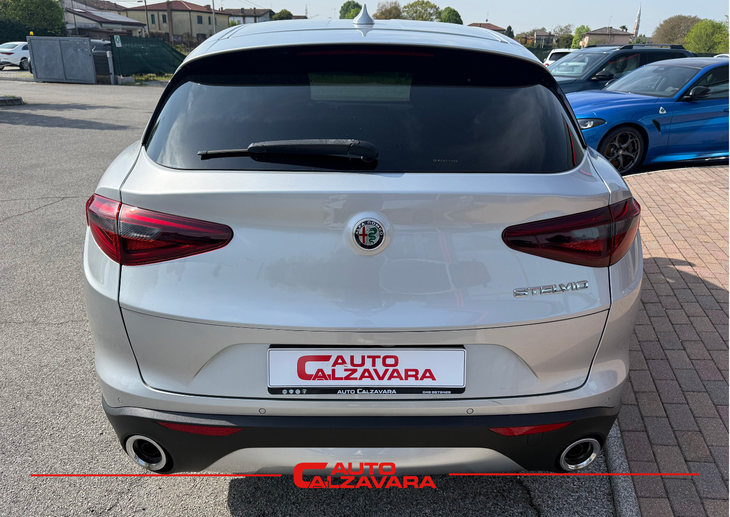Alfa Romeo Stelvio 2.2 Turbodiesel 160 CV AT8 RWD Business / GRIGIO SILVERSTONE / GD514NN