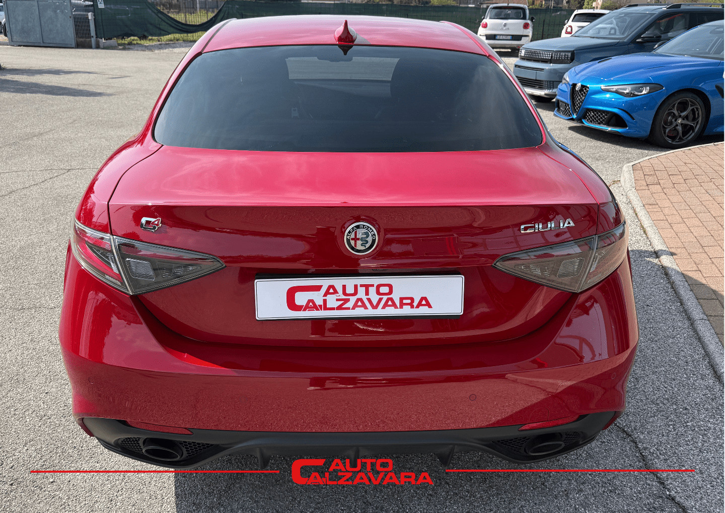 Alfa Romeo Giulia 2.0 Turbo 280 CV AT8 AWD Q4 Competizione / ROSSO ALFA / P7675721