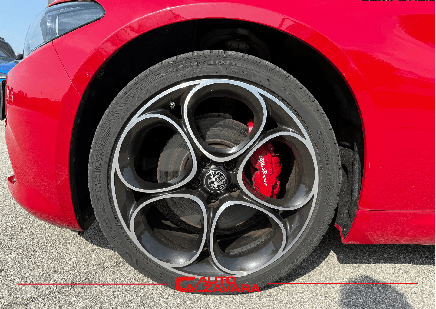 Alfa Romeo Giulia 2.0 Turbo 280 CV AT8 AWD Q4 Competizione / ROSSO ALFA / P7675721