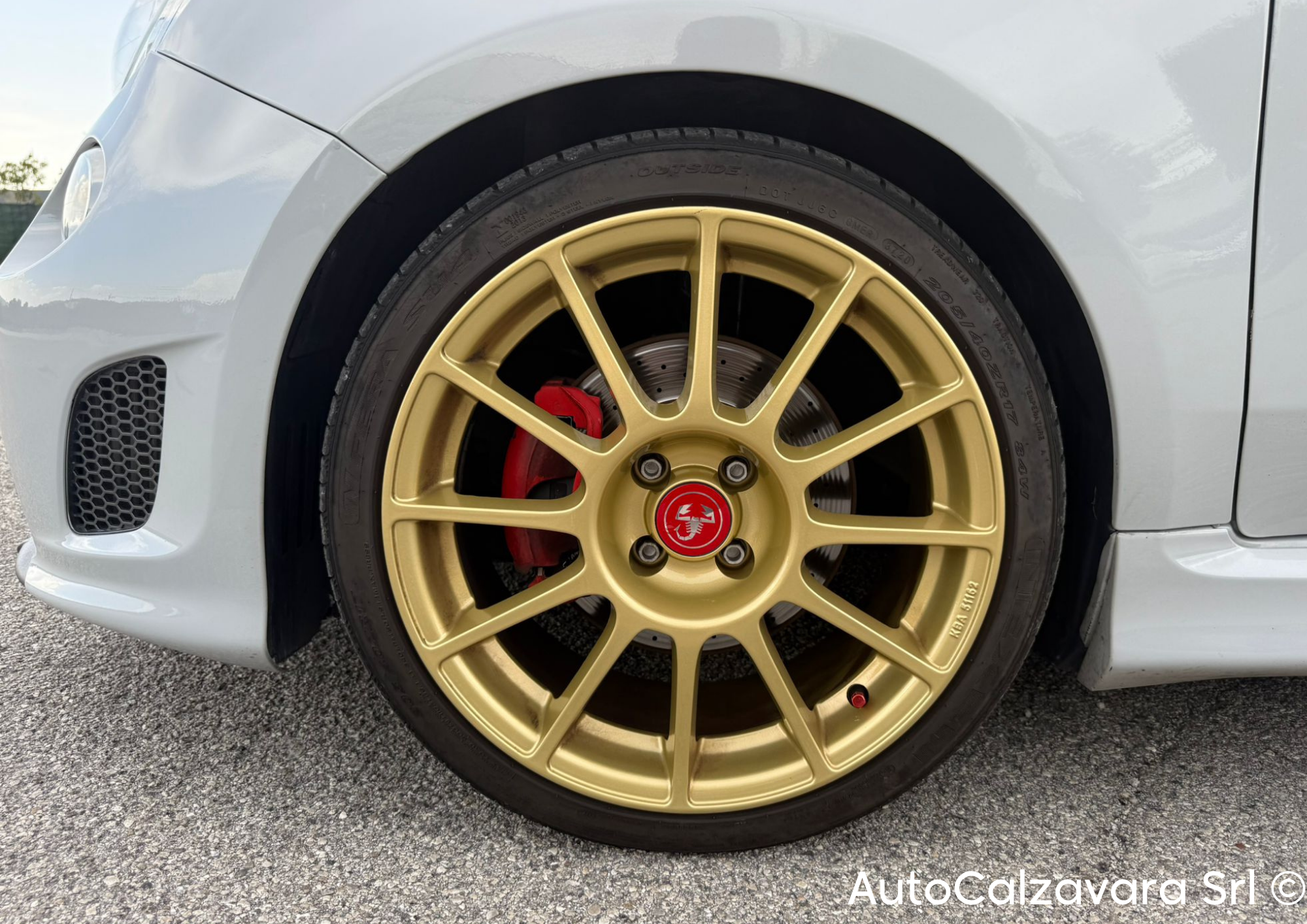 500 Abarth 595 1.4 Turbo T-Jet 160 CV Competizione / GRIGIO CAMPOVOLO / EW807CV