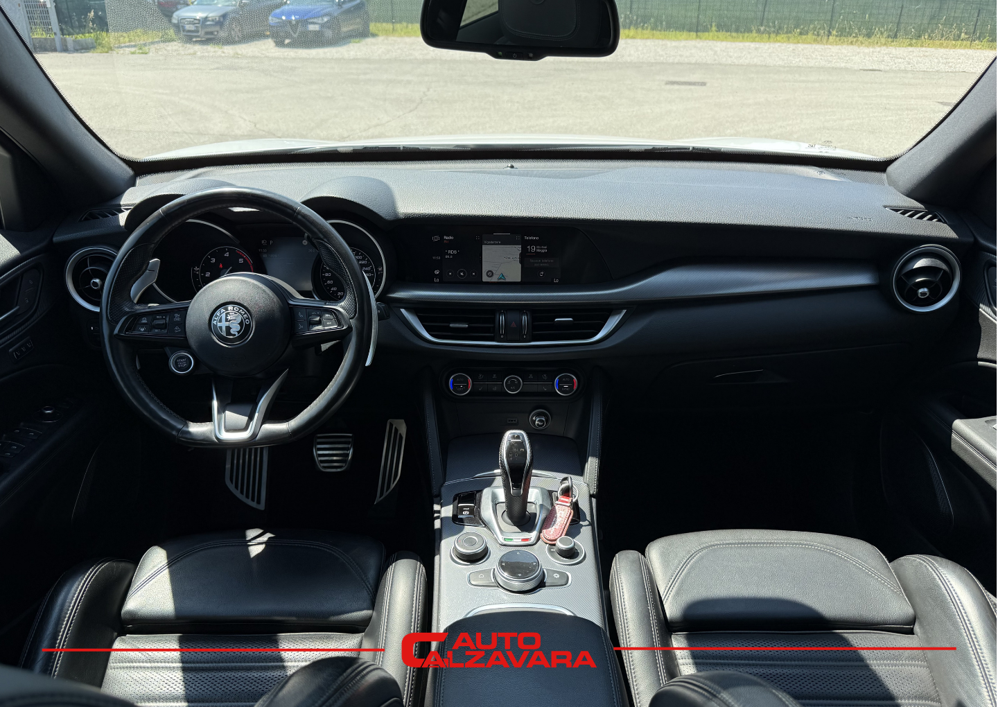 Alfa Romeo Stelvio 2.2 Turbodiesel 210 CV AT8 Q4 Veloce / BIANCO TROFEO / GE914KD