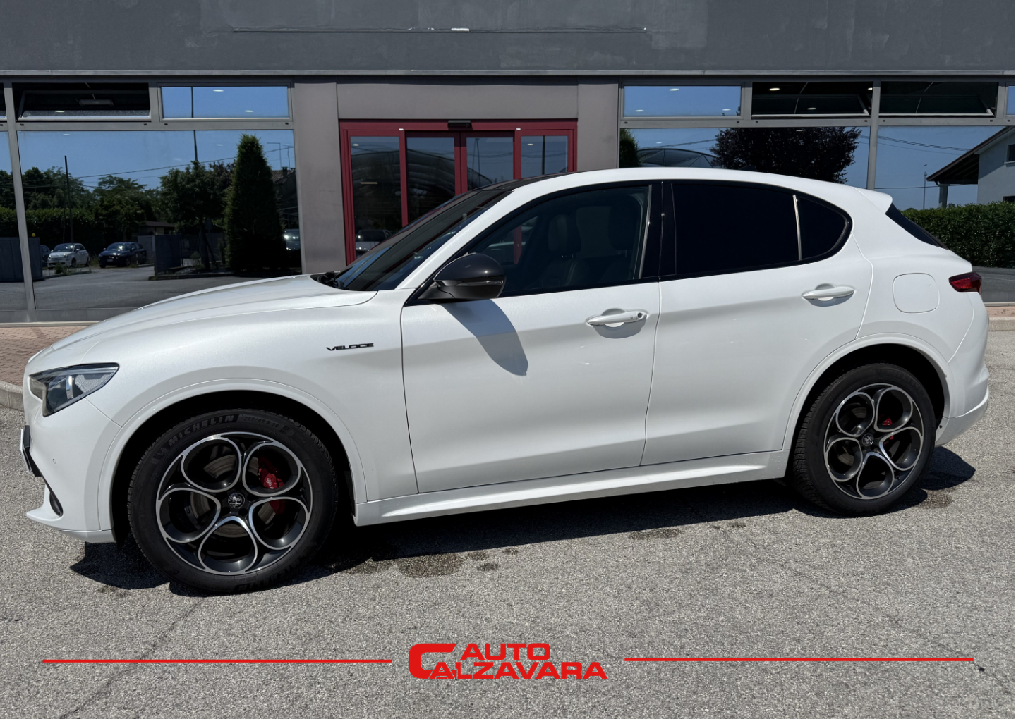 Alfa Romeo Stelvio 2.2 Turbodiesel 210 CV AT8 Q4 Veloce / BIANCO TROFEO / GE914KD