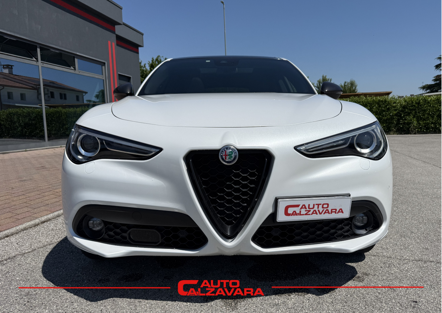 Alfa Romeo Stelvio 2.2 Turbodiesel 210 CV AT8 Q4 Veloce / BIANCO TROFEO / GE914KD