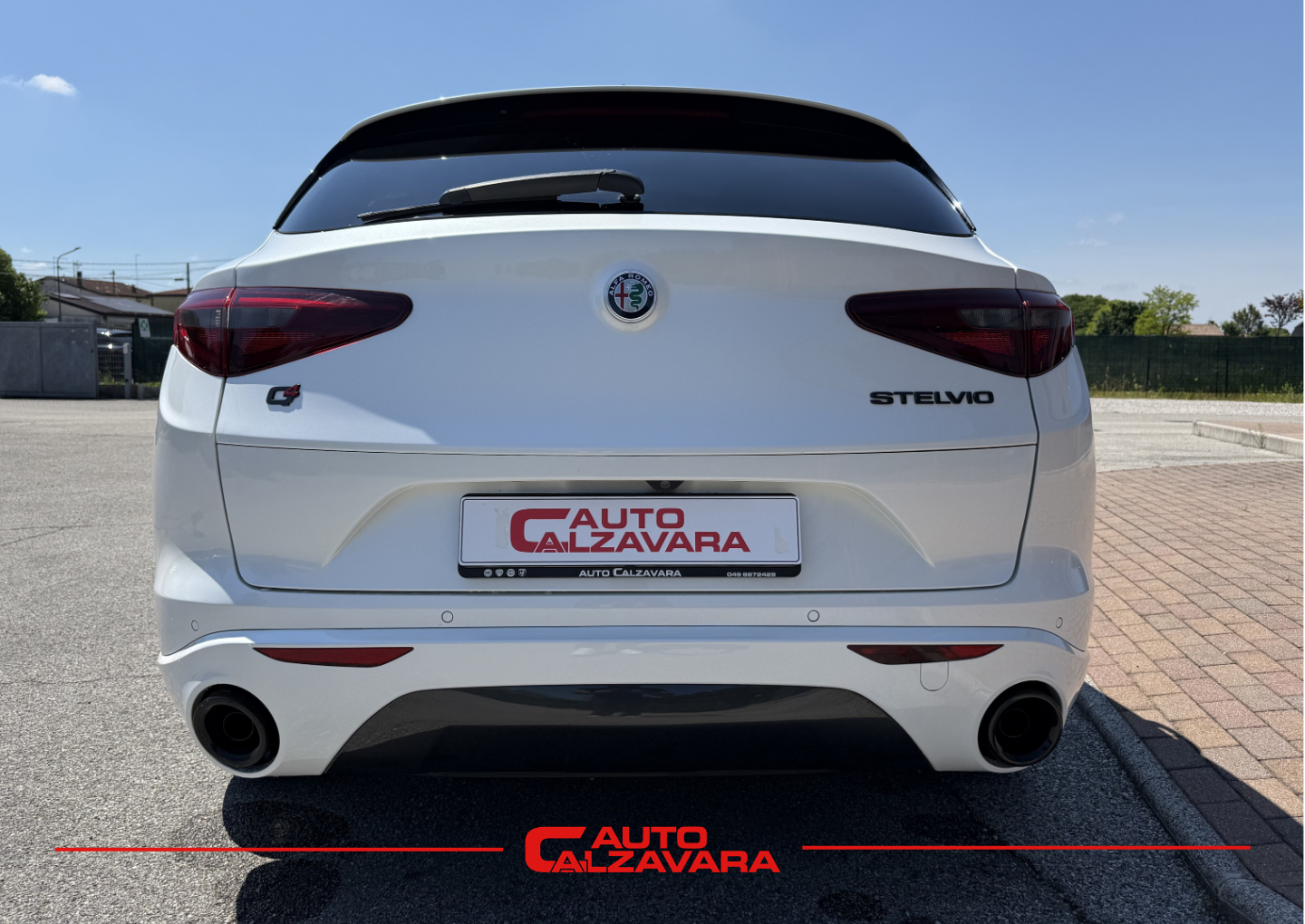 Alfa Romeo Stelvio 2.2 Turbodiesel 210 CV AT8 Q4 Veloce / BIANCO TROFEO / GE914KD