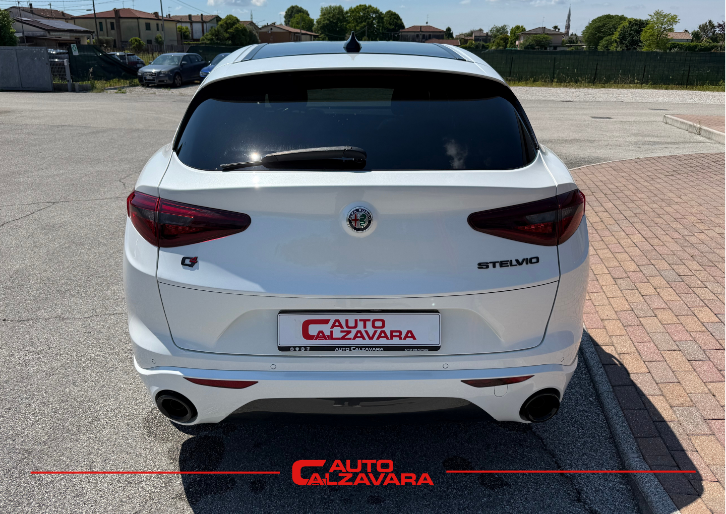 Alfa Romeo Stelvio 2.2 Turbodiesel 210 CV AT8 Q4 Veloce / BIANCO TROFEO / GE914KD