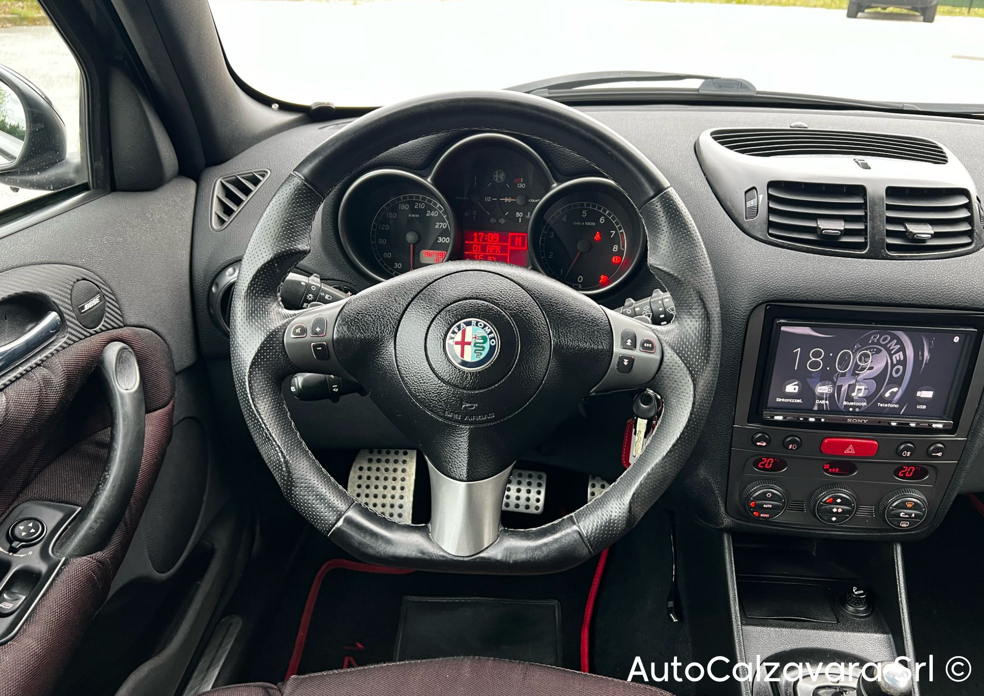 147 3.2i V6 24V cat Selespeed 3 porte GTA / NERO MWTALLO METALLIZZATO / CK016RP