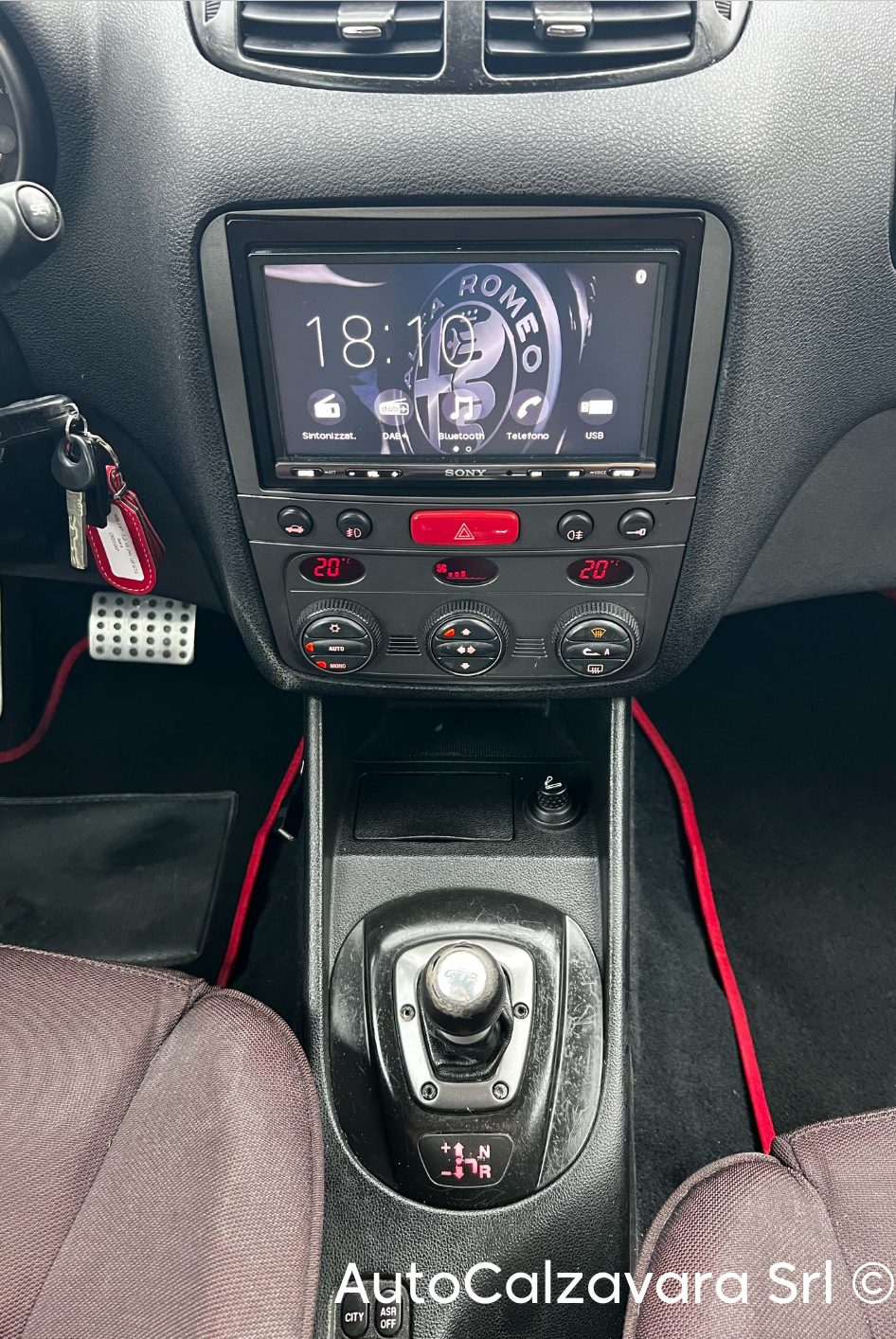 147 3.2i V6 24V cat Selespeed 3 porte GTA / NERO MWTALLO METALLIZZATO / CK016RP