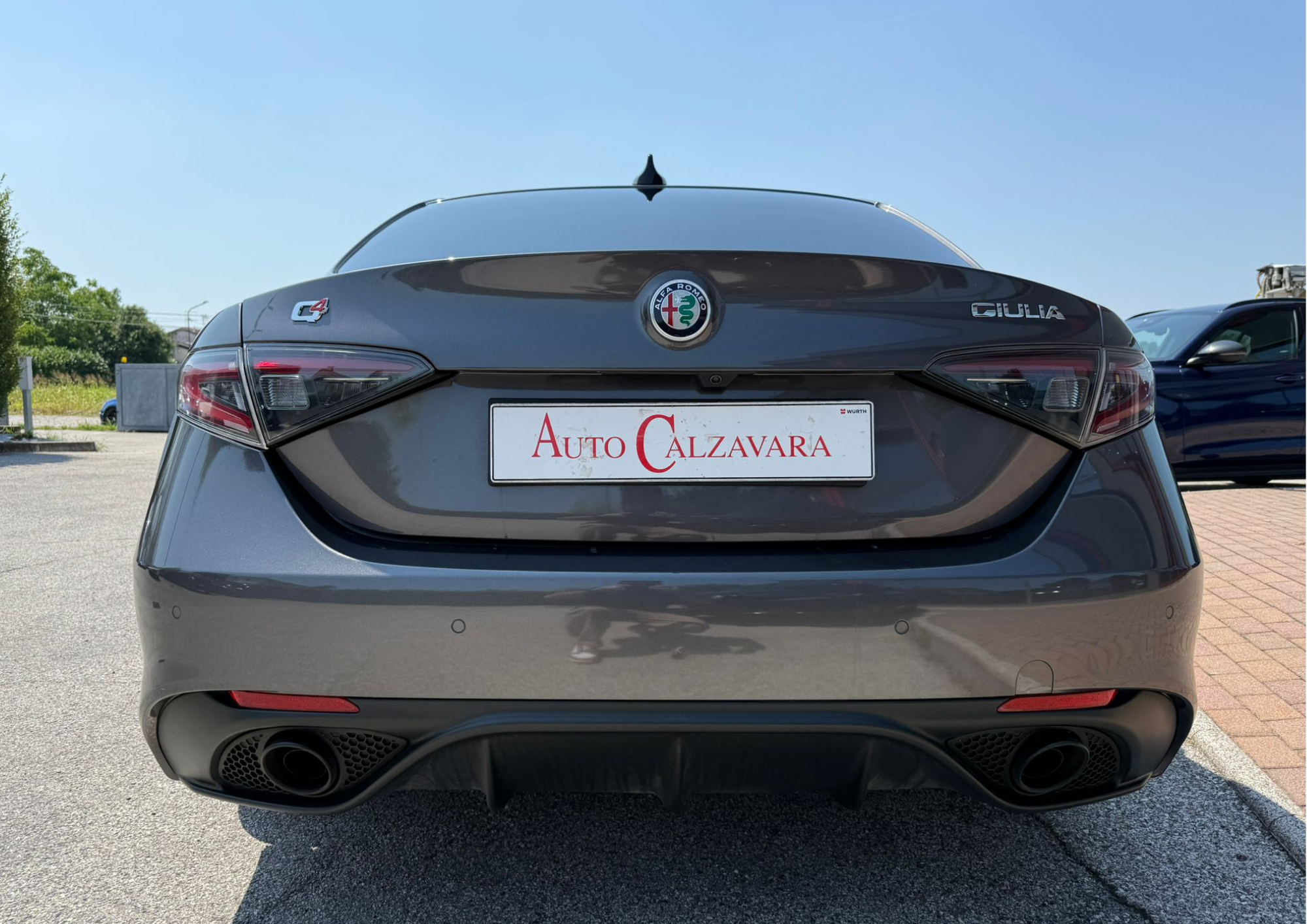Alfa Romeo Giulia 2.0 Turbo 280 CV AT8 AWD Q4 Veloce / GRIGIO VESUVIO / R7686153