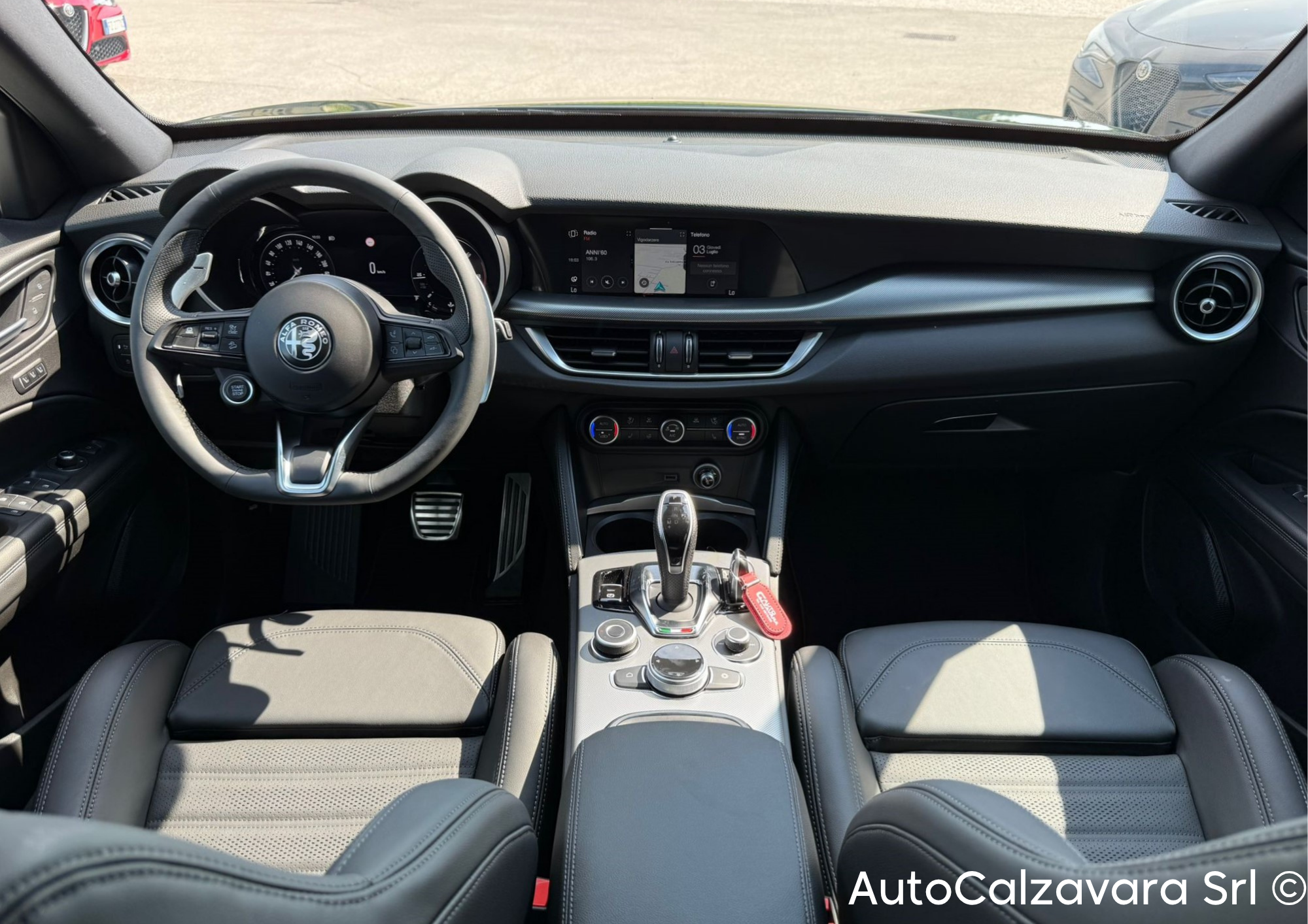 Alfa Romeo Stelvio 2.2 Turbodiesel 210 CV AT8 Q4 Veloce / NERO VULCANO / R7E01046