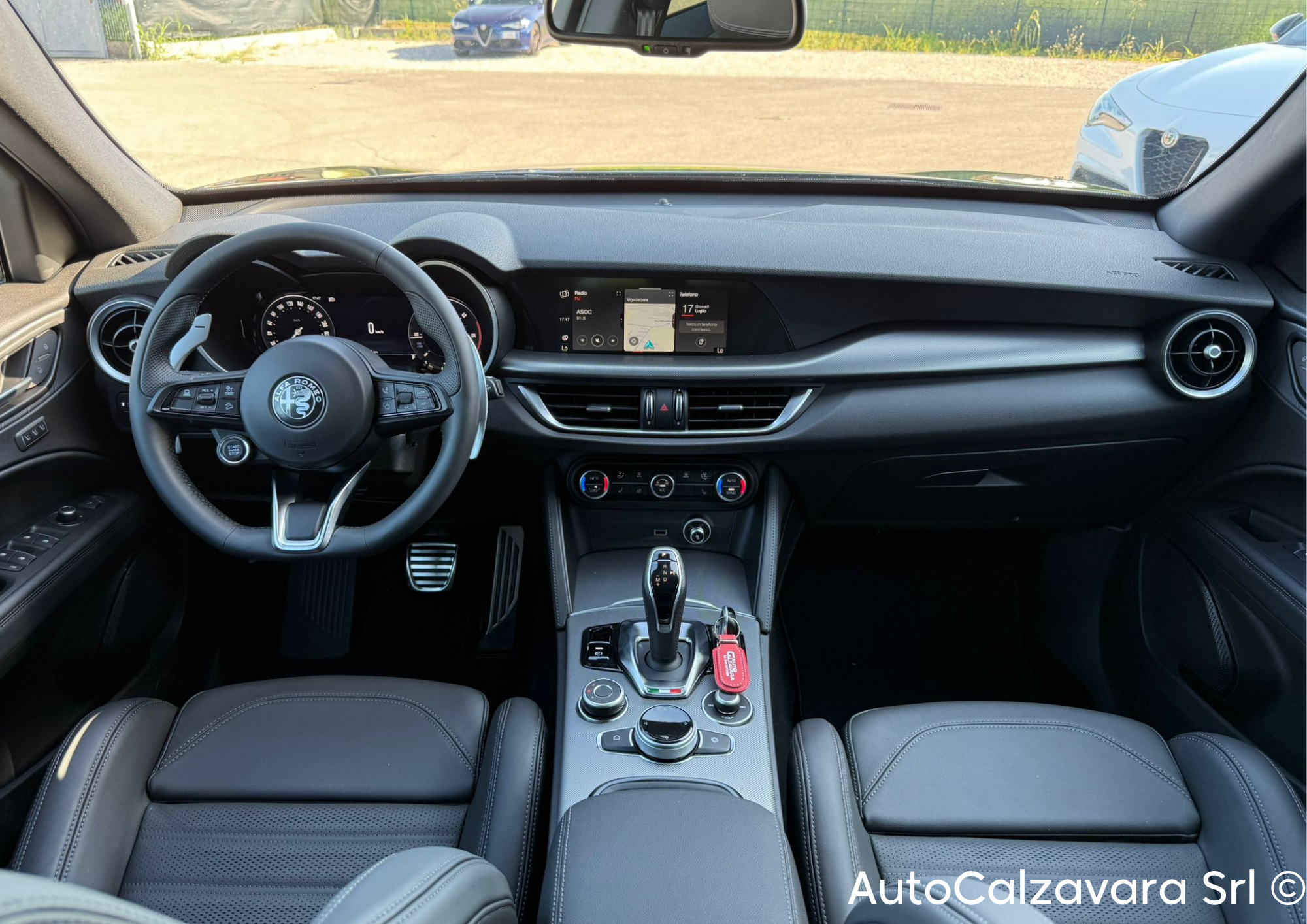 Alfa Romeo Stelvio 2.2 Turbodiesel 210 CV AT8 Q4 Veloce / NERO VULCANO / R7E00673