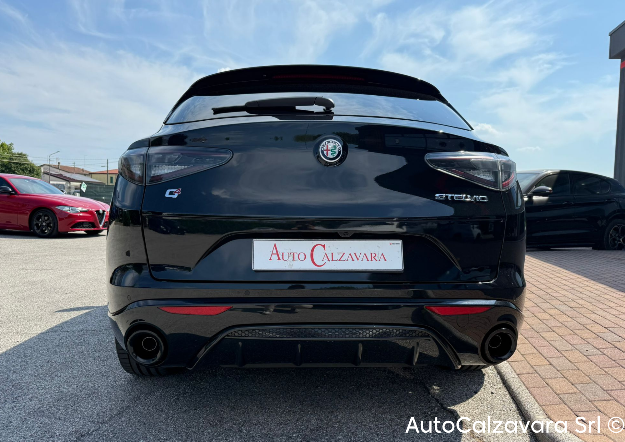 Alfa Romeo Stelvio 2.2 Turbodiesel 210 CV AT8 Q4 Veloce / NERO VULCANO / R7E01046