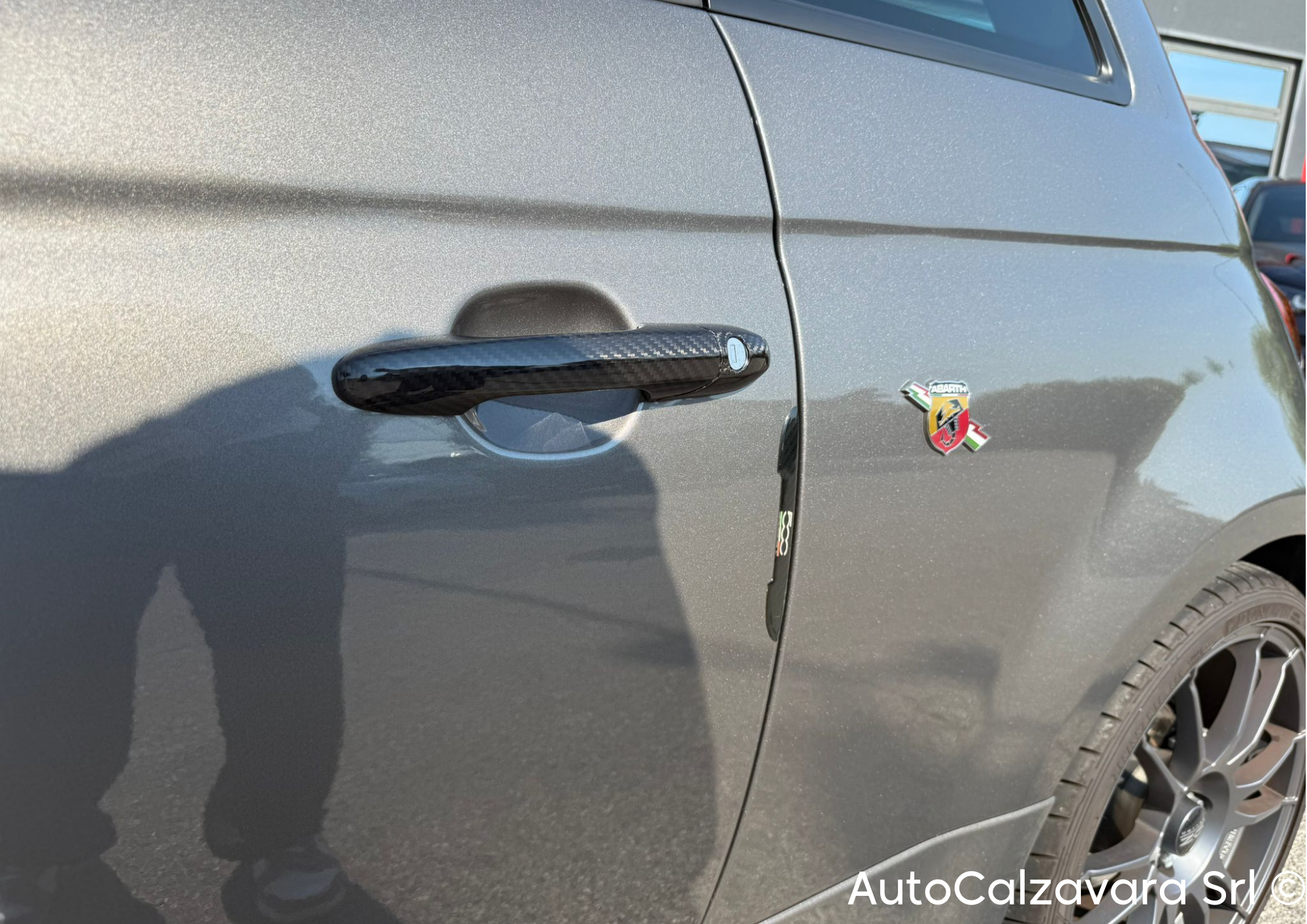 500 Abarth 595 1.4 Turbo T-Jet 165 CV Turismo / GRIGIO POMPEI METALIZZATO / GK425MV