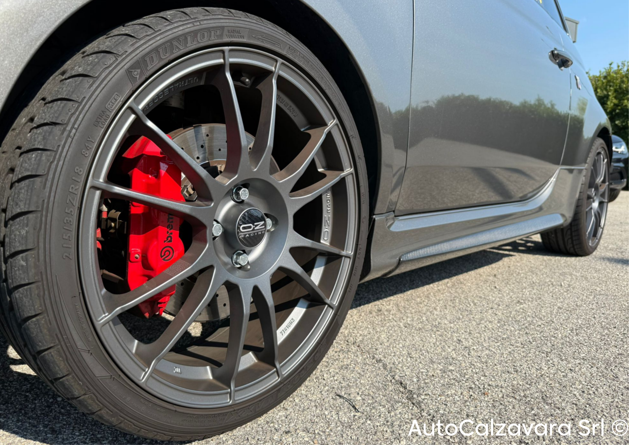 500 Abarth 595 1.4 Turbo T-Jet 165 CV Turismo / GRIGIO POMPEI METALIZZATO / GK425MV