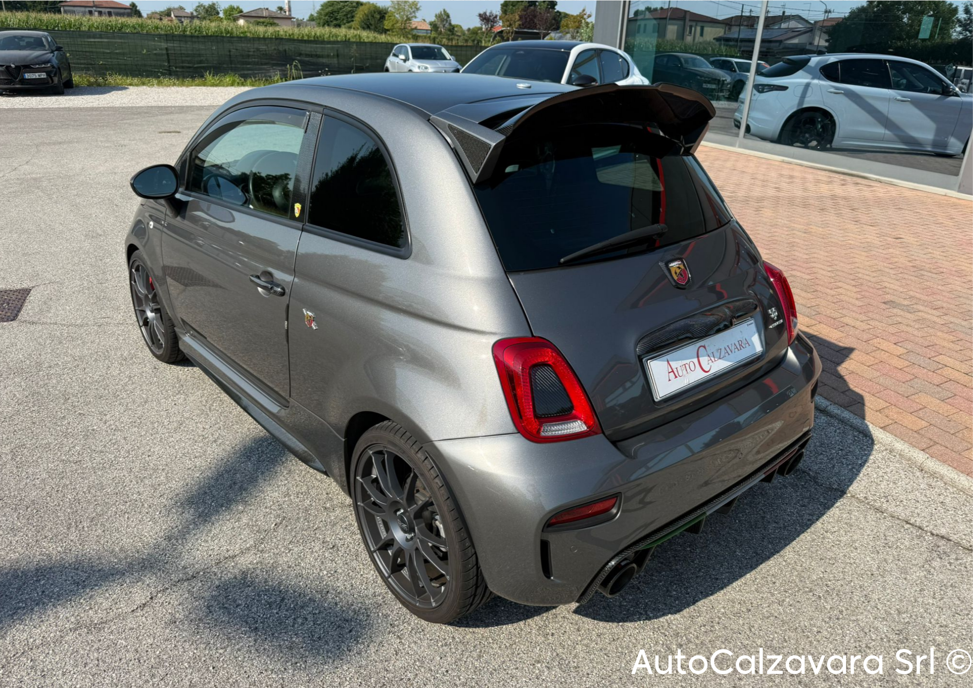500 Abarth 595 1.4 Turbo T-Jet 165 CV Turismo / GRIGIO POMPEI METALIZZATO / GK425MV