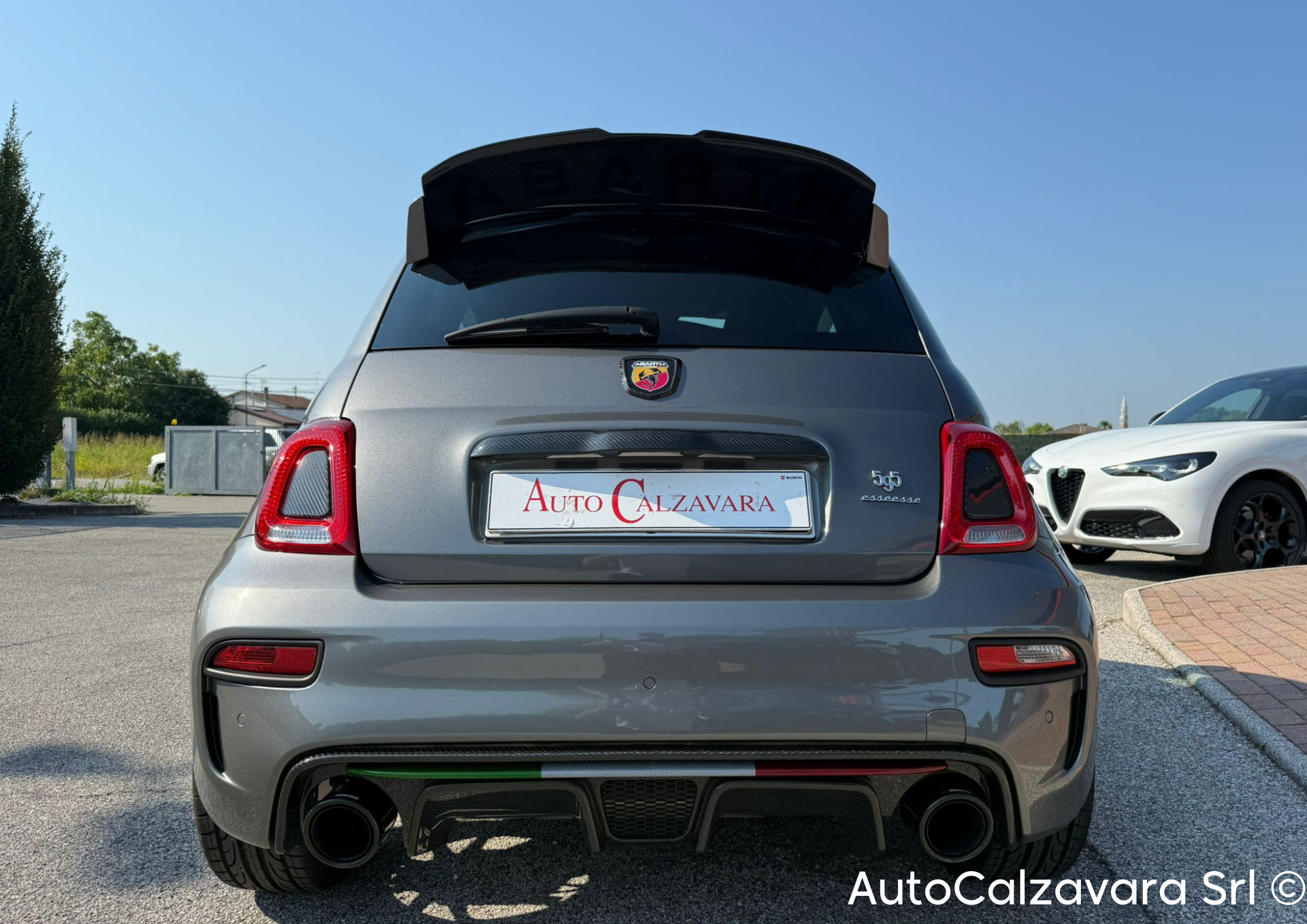 500 Abarth 595 1.4 Turbo T-Jet 165 CV Turismo / GRIGIO POMPEI METALIZZATO / GK425MV