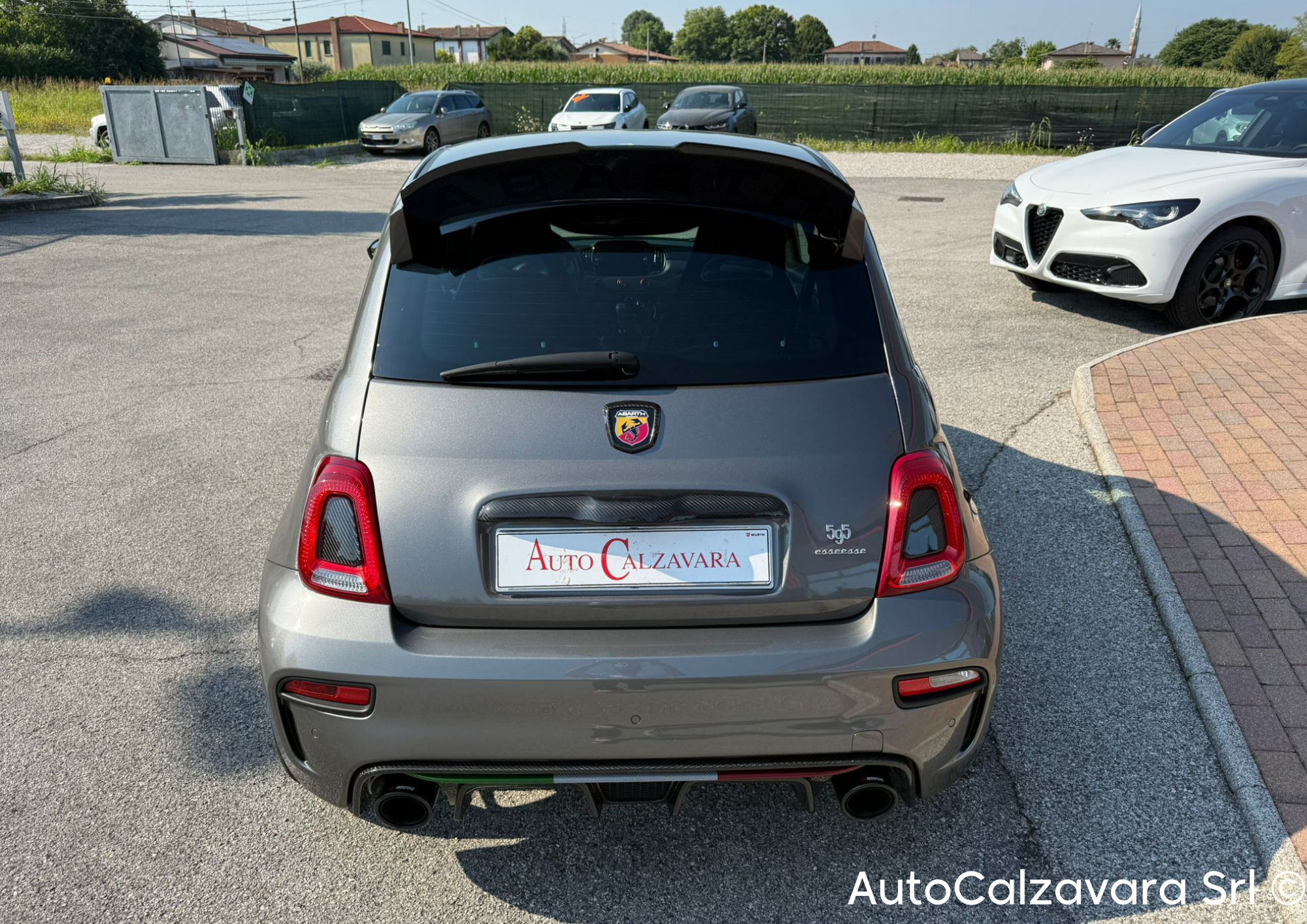 500 Abarth 595 1.4 Turbo T-Jet 165 CV Turismo / GRIGIO POMPEI METALIZZATO / GK425MV