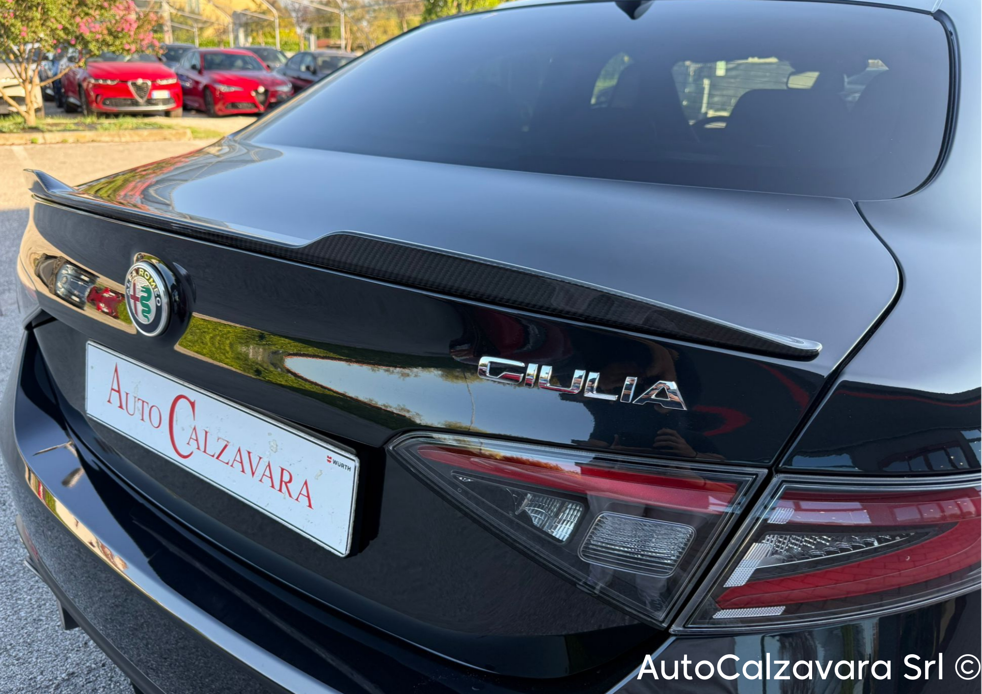 Alfa Romeo Giulia 2.9 V6 Bi-Turbo AT8 Quadrifoglio / NERO VULCANO / R7690282