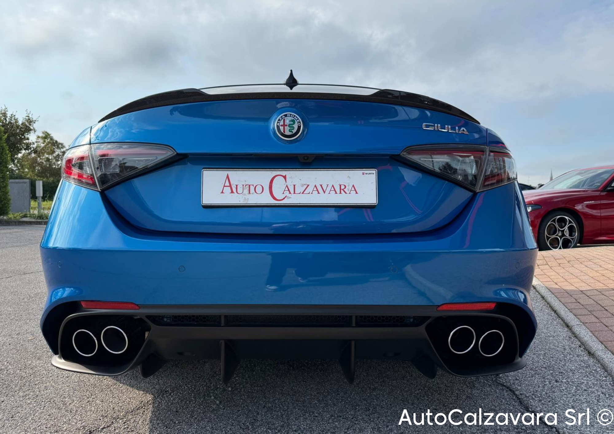 Alfa Romeo Giulia 2.9 V6 Bi-Turbo AT8 Quadrifoglio / BLU MISANO / R7689787
